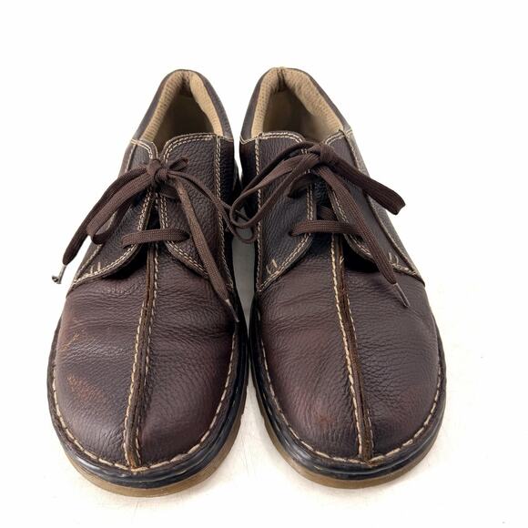 Dr. Doc Martens Brown Pebbled Leather Lace Up Casual Oxford Shoes US Men Size 11 main image 6